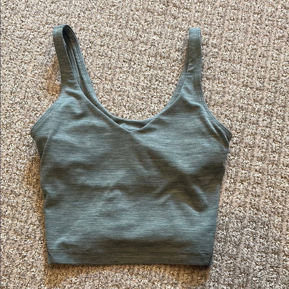 Lululemon Blue/Gray align tank top